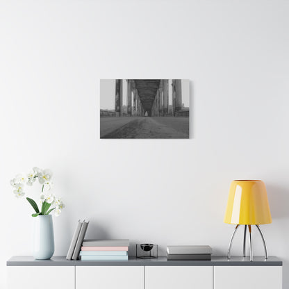 Urban Bridge Canvas Art: Timeless Architectural Elegance