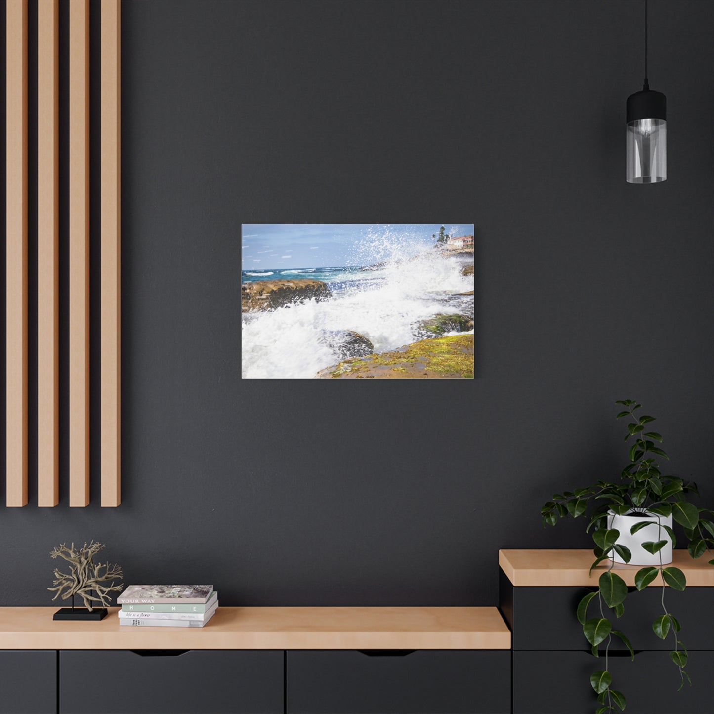 Coastal Waves Canvas Art: Capturing Nature's Serenity