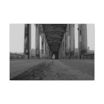 Urban Bridge Canvas Art: Timeless Architectural Elegance