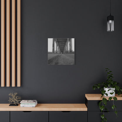 Urban Bridge Canvas Art: Timeless Architectural Elegance