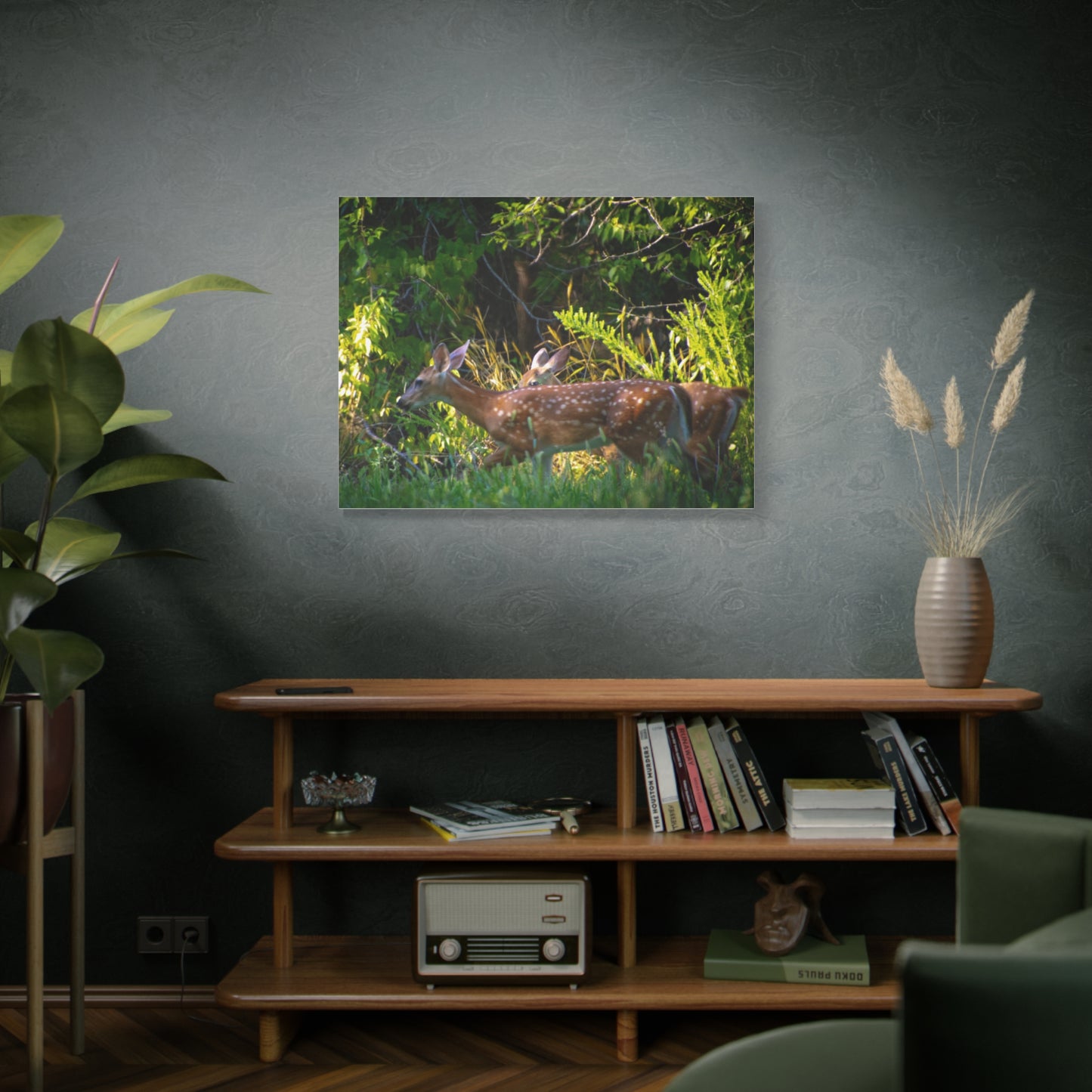 Tranquil Deer Canvas Art: Embracing Nature's Beauty