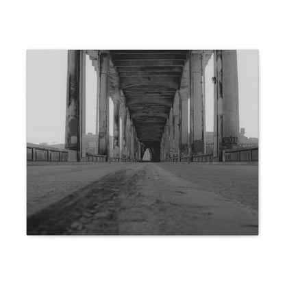 Urban Bridge Canvas Art: Timeless Architectural Elegance