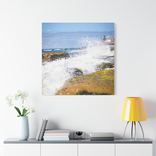 Coastal Waves Canvas Art: Capturing Nature's Serenity