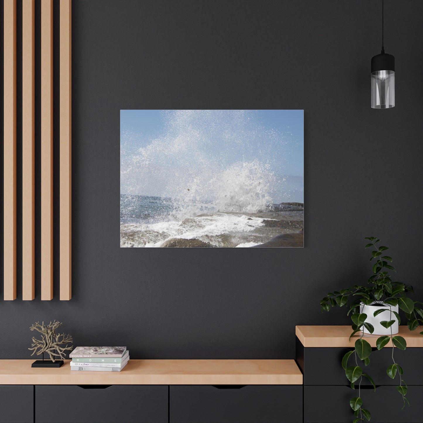 The Powerful Sea- Matte Canvas