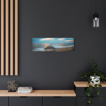 Surf Shack by the Shoreline Matte Canvas