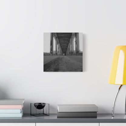 Urban Bridge Canvas Art: Timeless Architectural Elegance