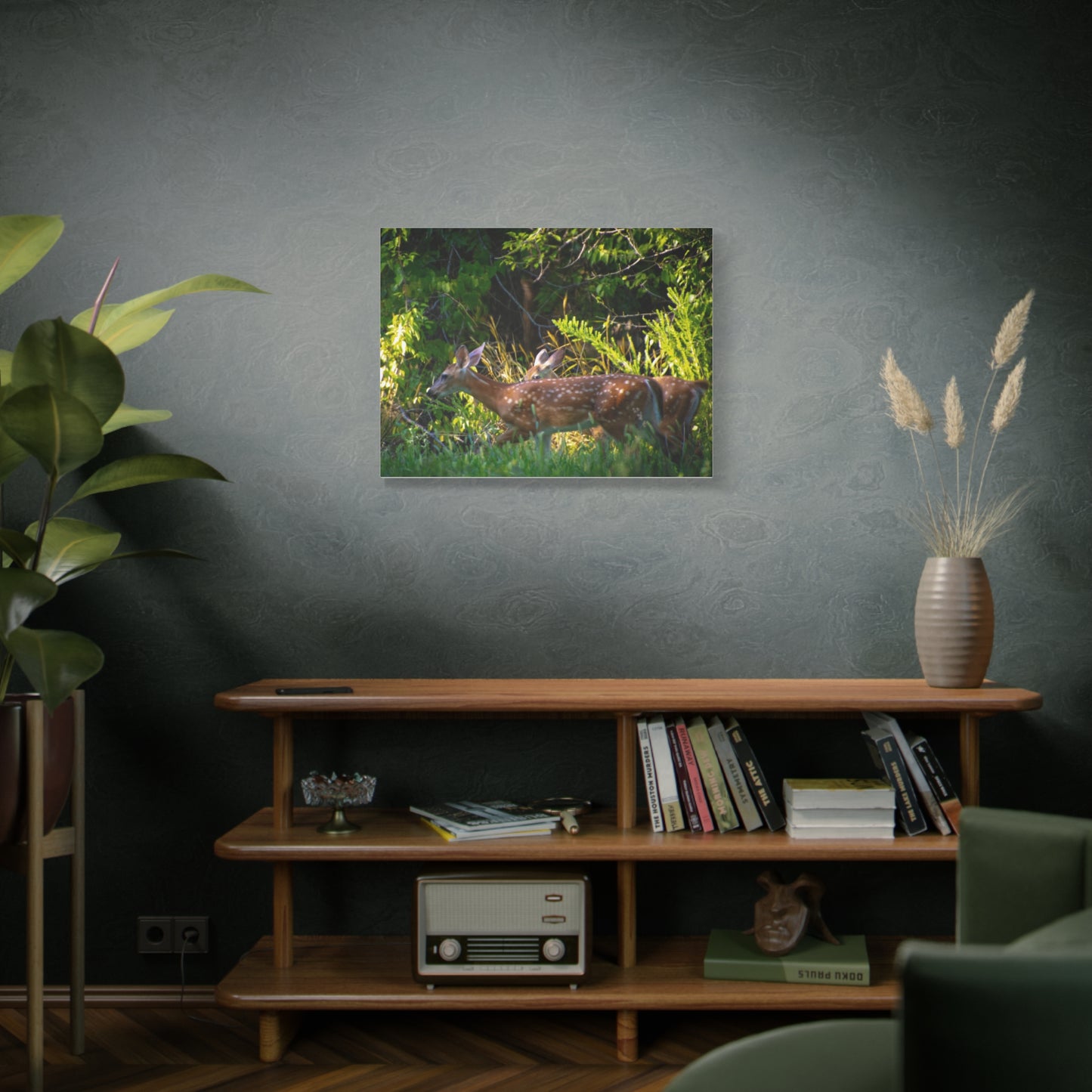 Tranquil Deer Canvas Art: Embracing Nature's Beauty