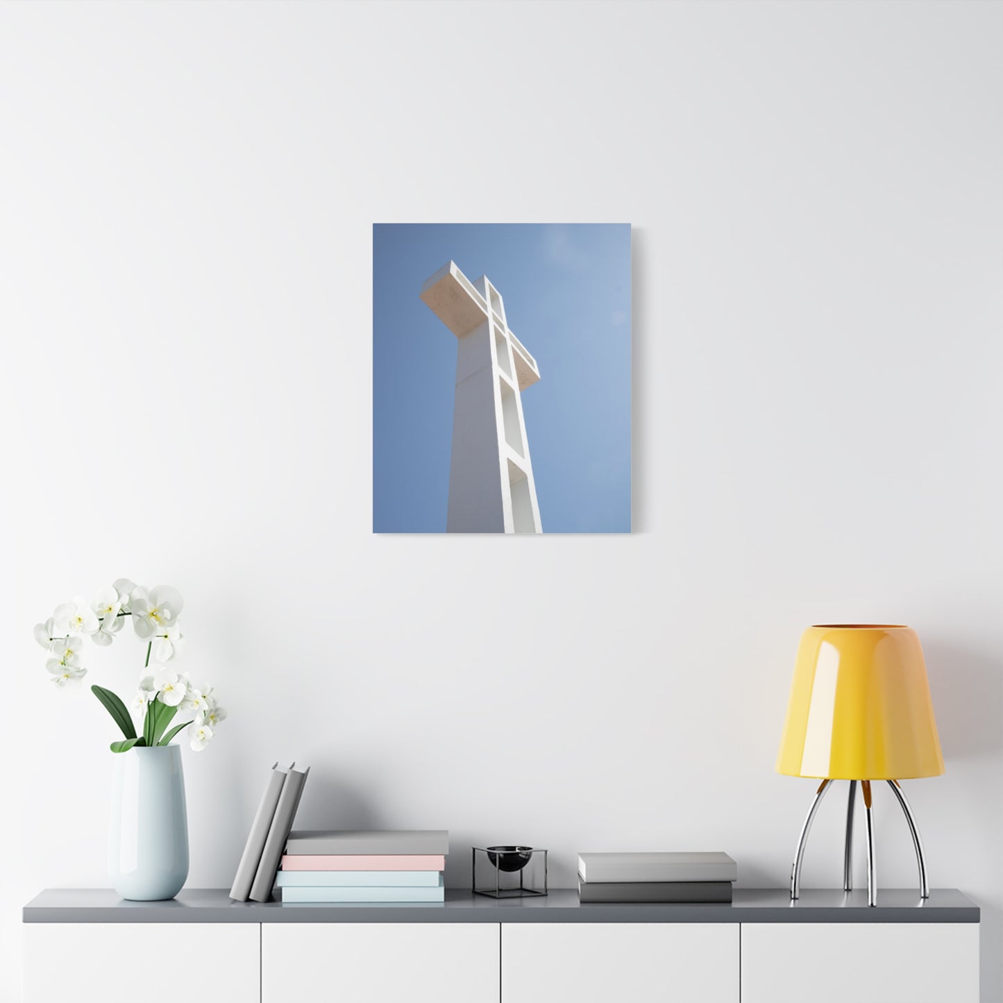 Majestic Cross Canvas Art: A Symbol of Faith and Strength