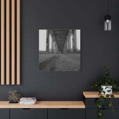 Urban Bridge Canvas Art: Timeless Architectural Elegance