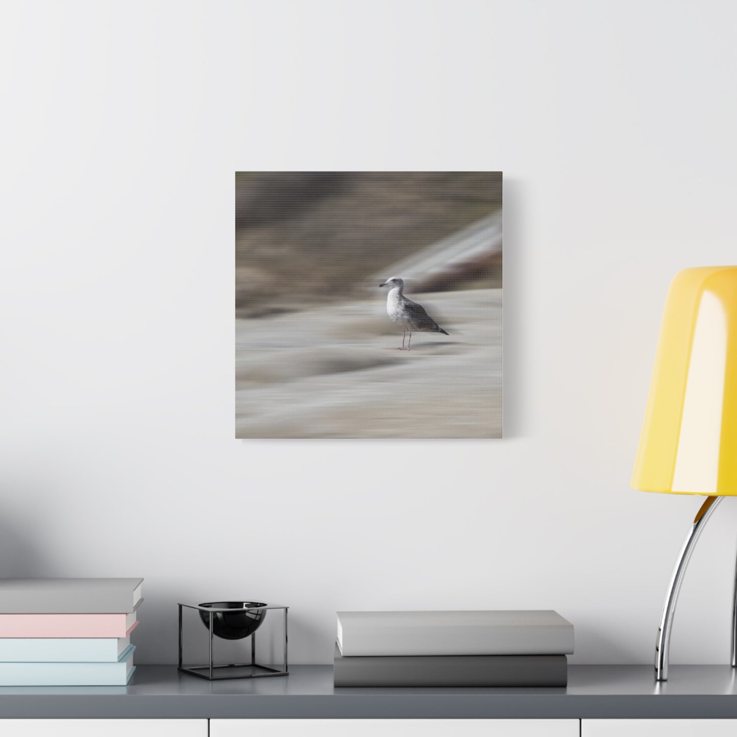 Seagull Time  Matte Canvas Art