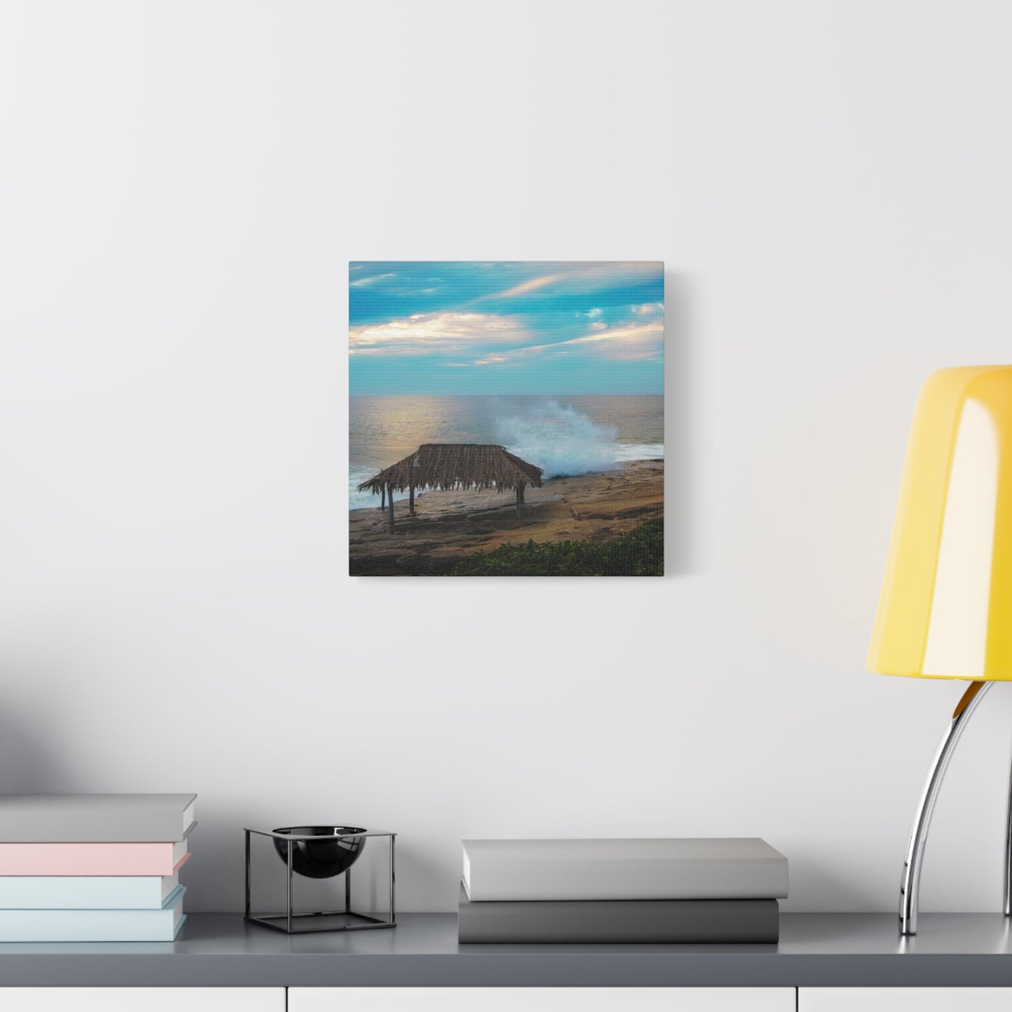 Surf Shack by the Shoreline Matte Canvas