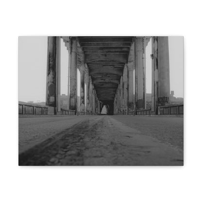 Urban Bridge Canvas Art: Timeless Architectural Elegance