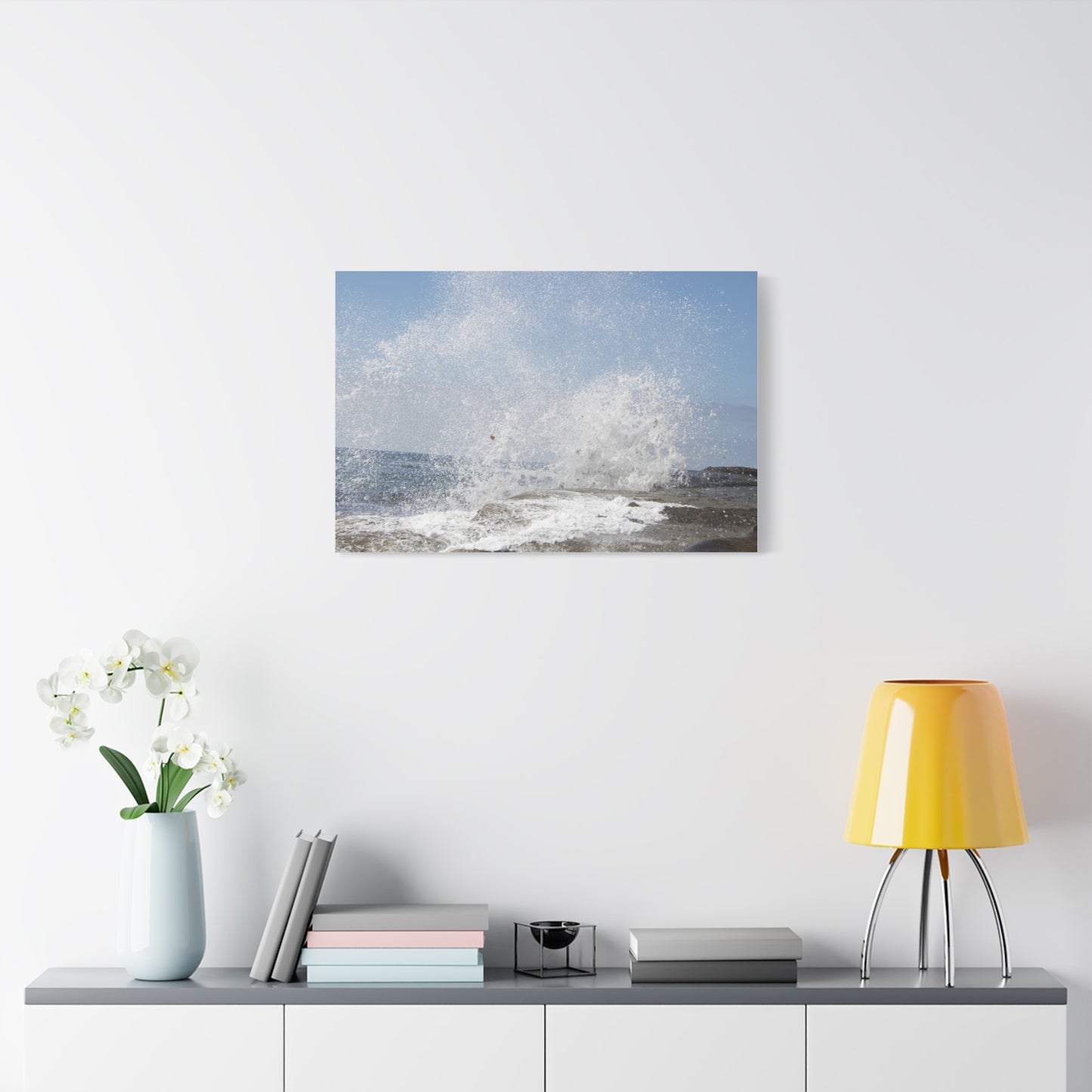 The Powerful Sea- Matte Canvas