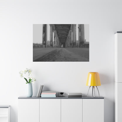 Urban Bridge Canvas Art: Timeless Architectural Elegance