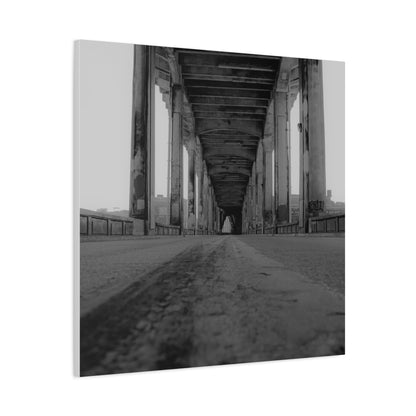 Urban Bridge Canvas Art: Timeless Architectural Elegance