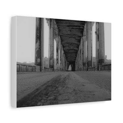 Urban Bridge Canvas Art: Timeless Architectural Elegance