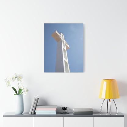 Majestic Cross Canvas Art: A Symbol of Faith and Strength