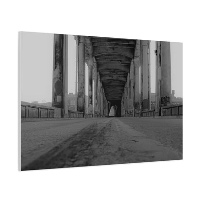 Urban Bridge Canvas Art: Timeless Architectural Elegance