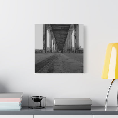 Urban Bridge Canvas Art: Timeless Architectural Elegance