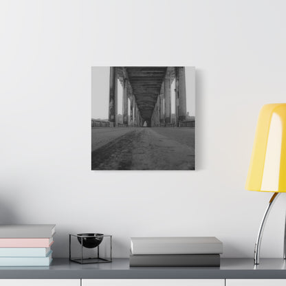 Urban Bridge Canvas Art: Timeless Architectural Elegance