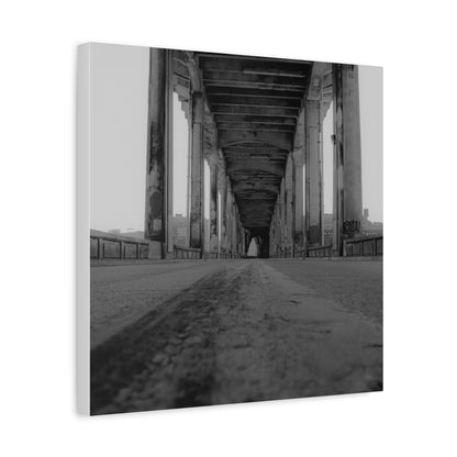 Urban Bridge Canvas Art: Timeless Architectural Elegance