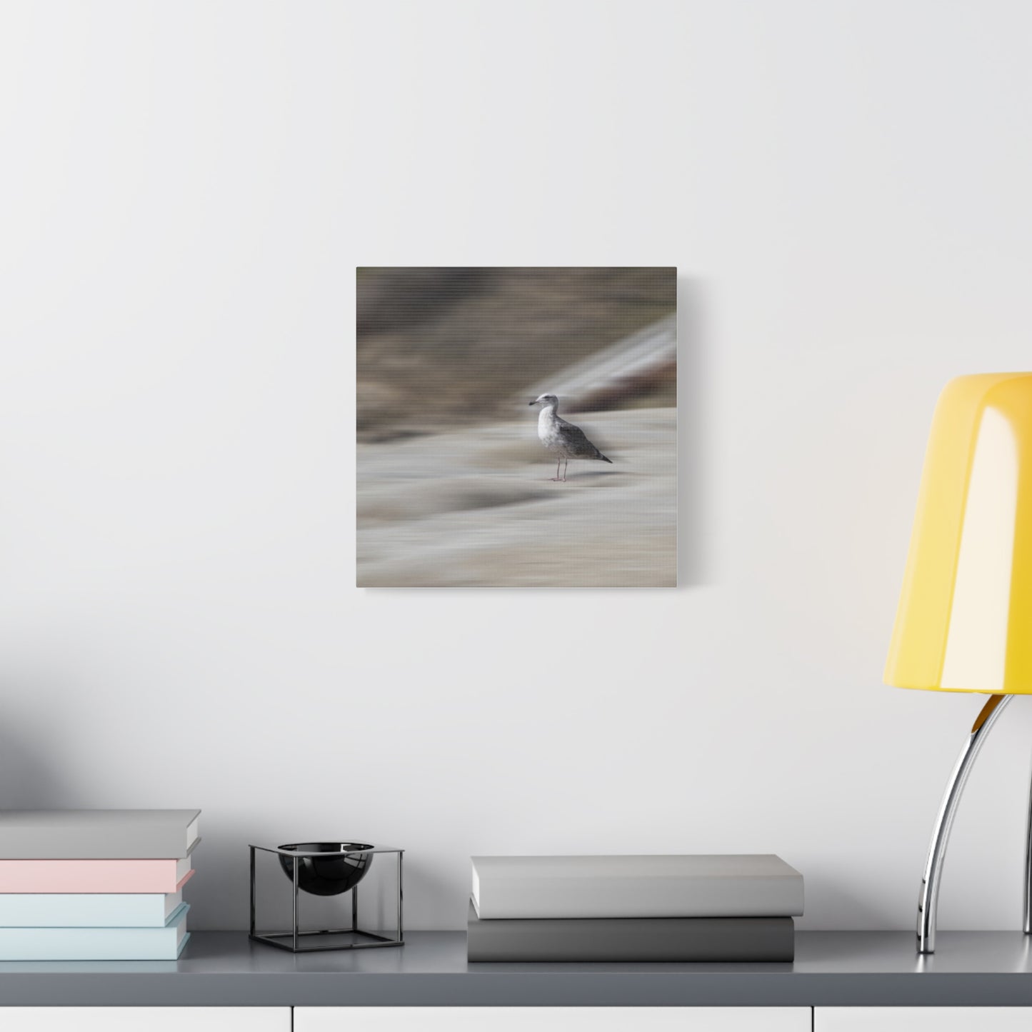 Seagull Time  Matte Canvas Art