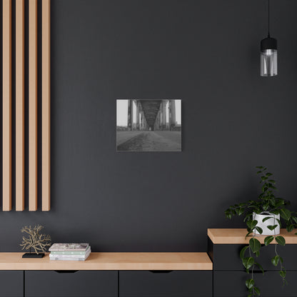 Urban Bridge Canvas Art: Timeless Architectural Elegance