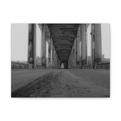 Urban Bridge Canvas Art: Timeless Architectural Elegance