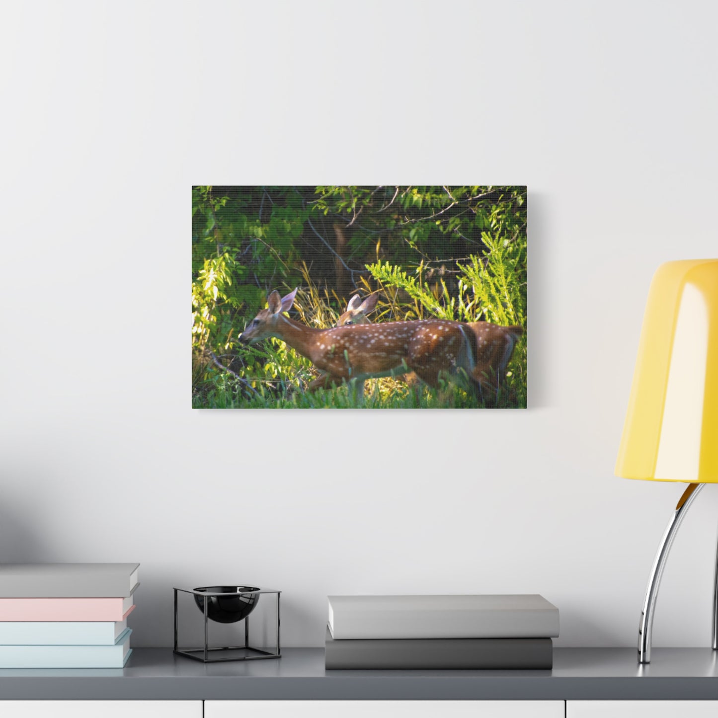 Tranquil Deer Canvas Art: Embracing Nature's Beauty