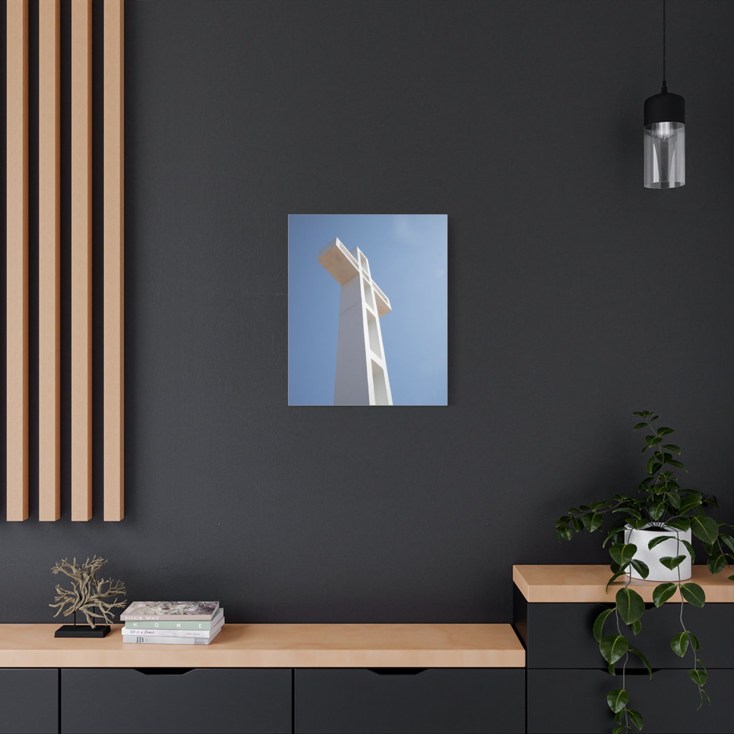 Majestic Cross Canvas Art: A Symbol of Faith and Strength